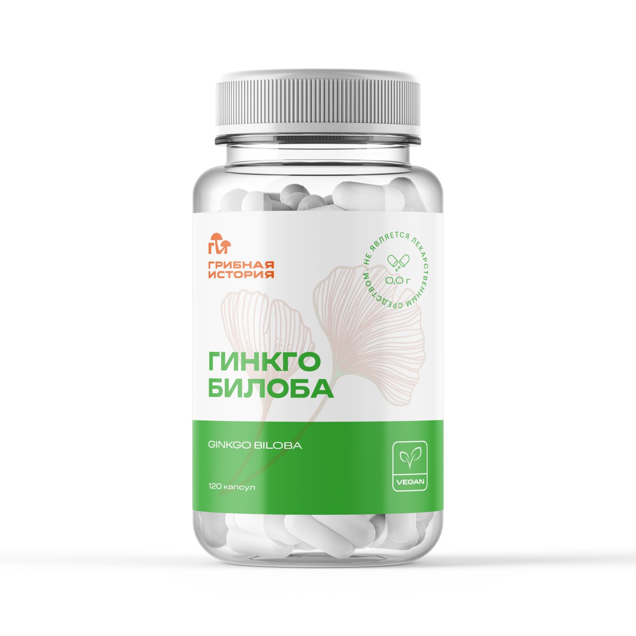 Гинкго Билоба, 120 капсул